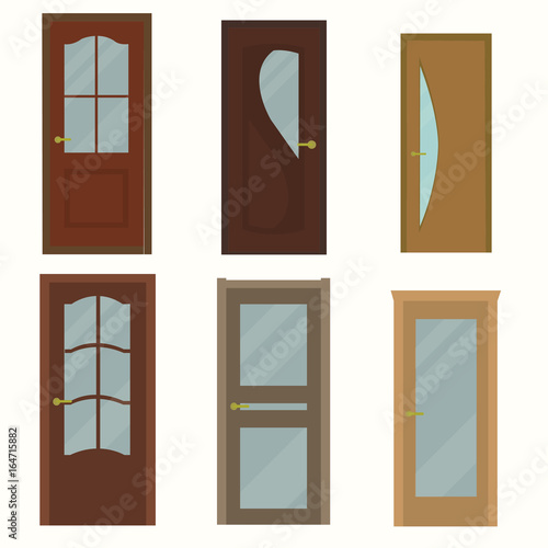 Door set for home.