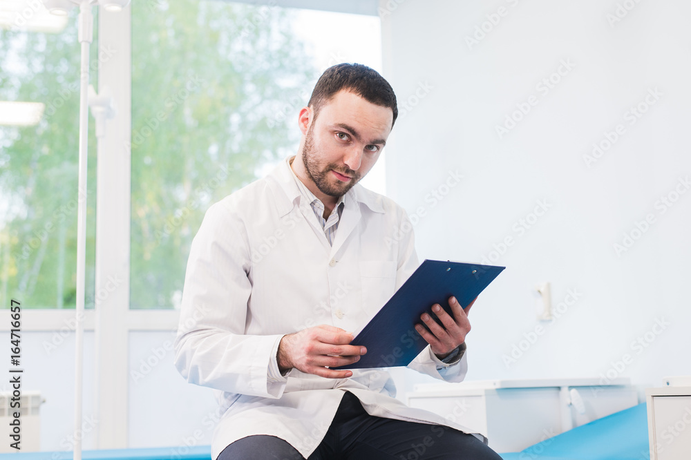 Close Up Of A Doctor on hospital ward Background Close Up Of A Doctor on hospital ward Background