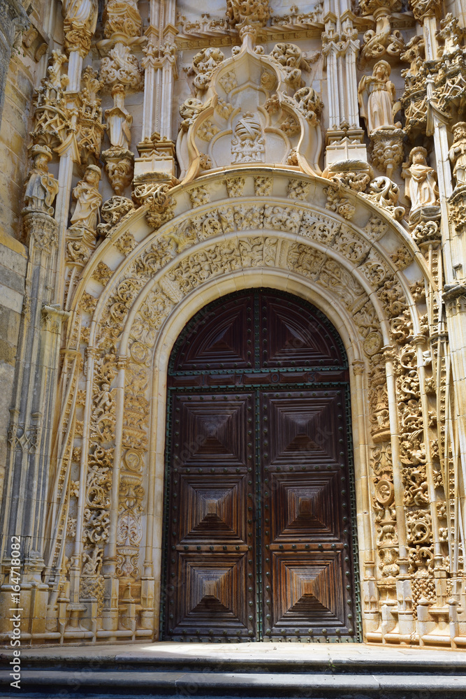 The Convent of Christ Roman Catholic monastery in Tomar, Portugal