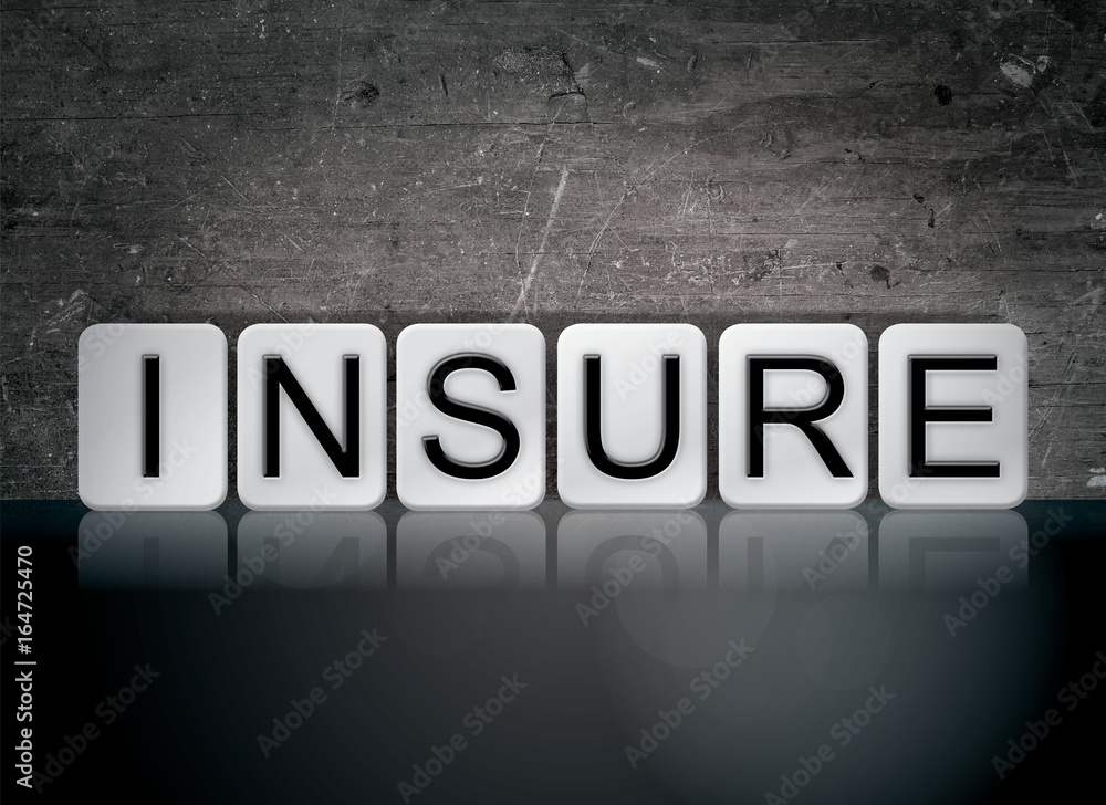 Insure Concept Tiled Word