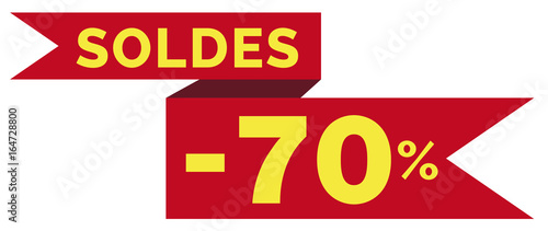 BANNIERE Soldes 70%