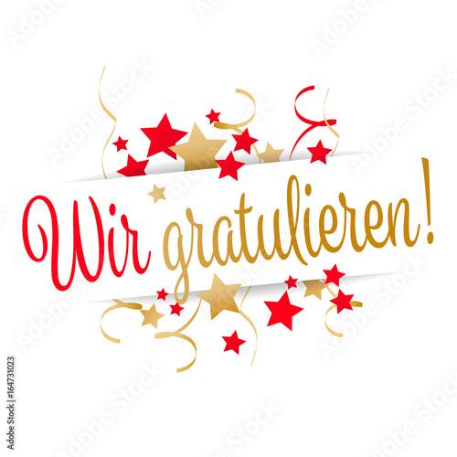 Wir gratulieren !