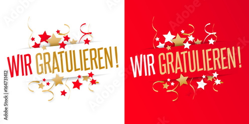 Wir gratulieren !