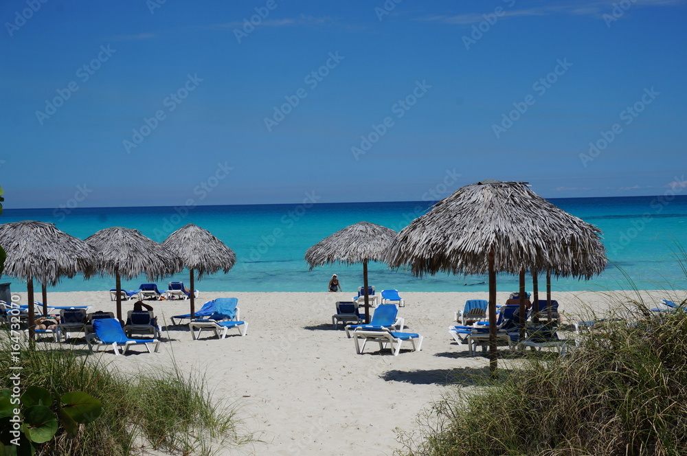 Cuba Varadero plage de sable blanc