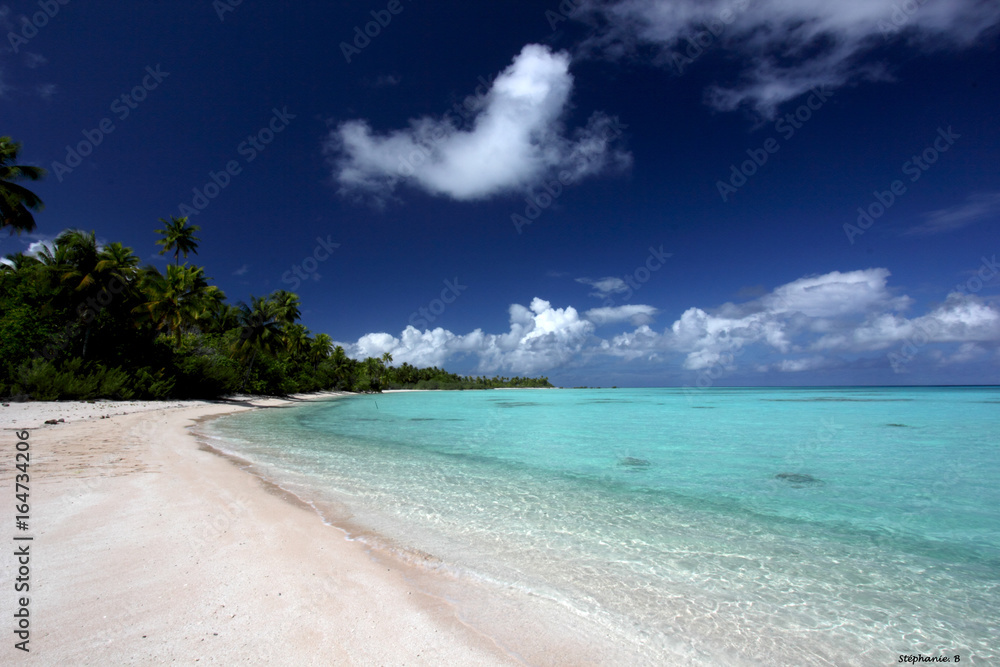 Naklejka premium a la plage