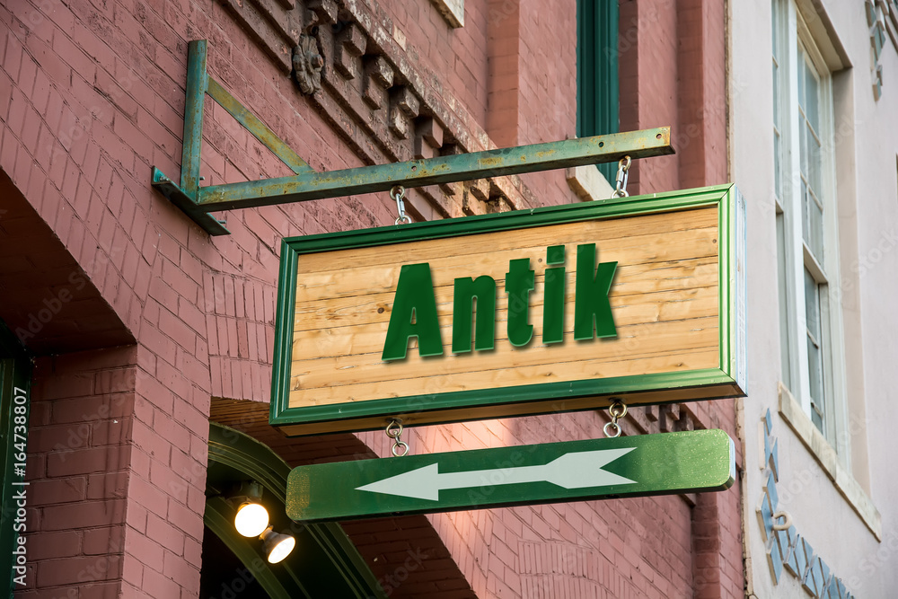 Obraz premium Schild 277 - Antik