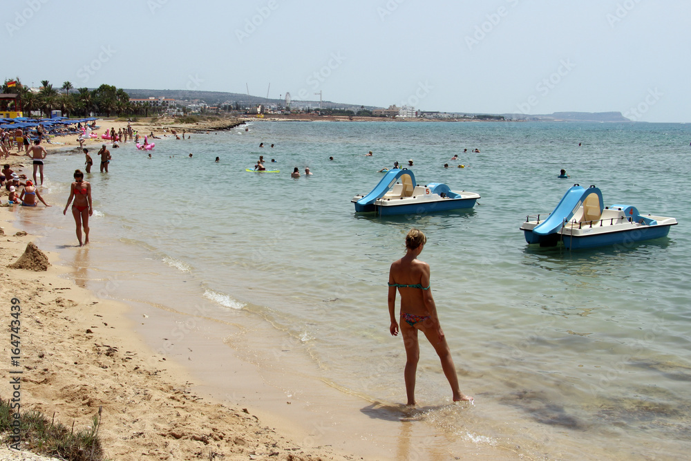 Sunny Beach, Ayia-Napa Cyprus 2017