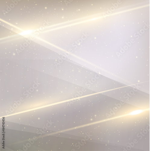 Golden shiny lines vector background. EPS10