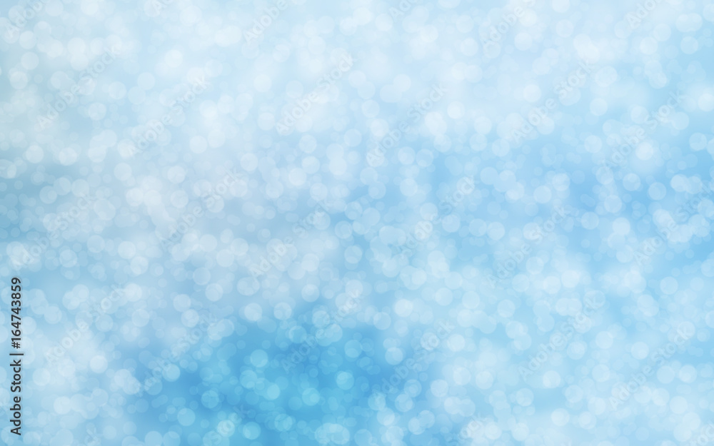 Blue bokeh , abstract background concept.