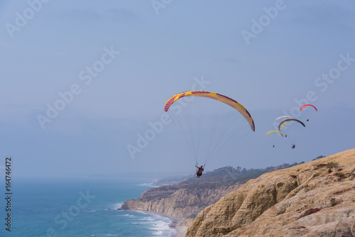 Paragliding Over San Diego