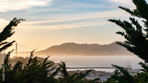 Haze over the Golden Gate