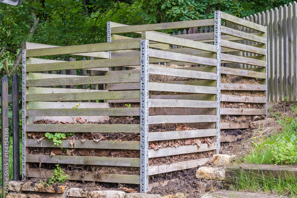 Kompost zur Gewinnung eines nährstoffreichen Bodens