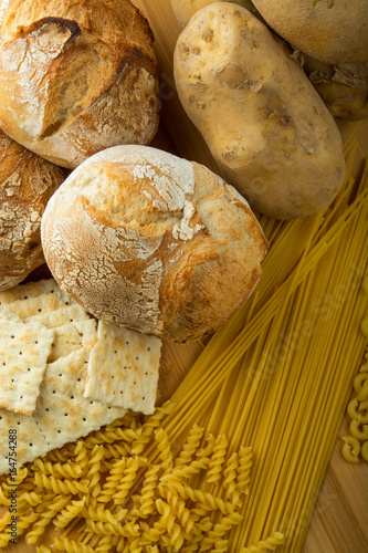 cereals, and rice and potatoes