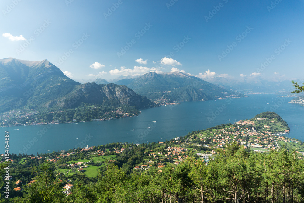 View of Bellagio and Como lake