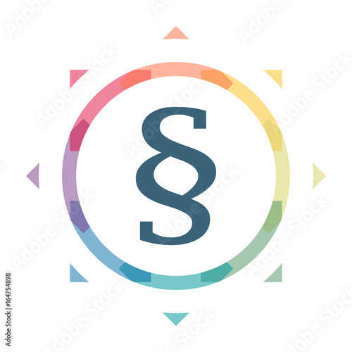 buntes Symbol - Paragraph
