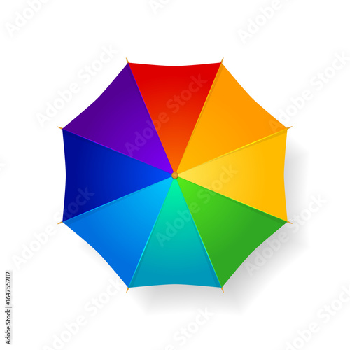 Umbrella isolated on white