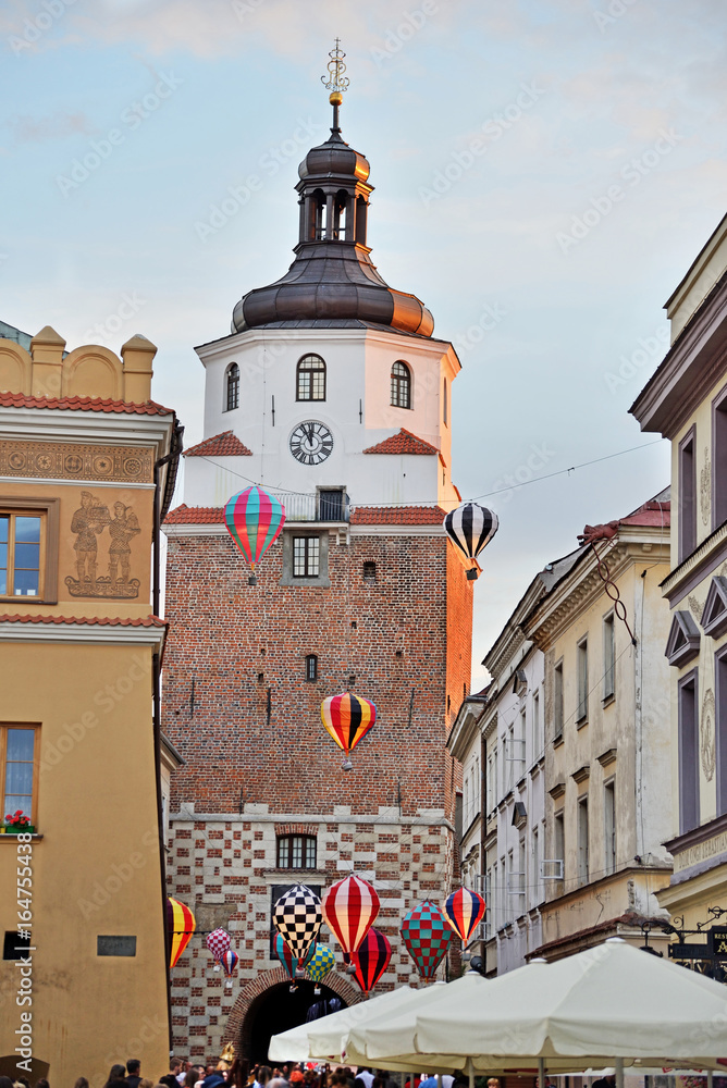 Obraz premium Cracow Gate in Lublin