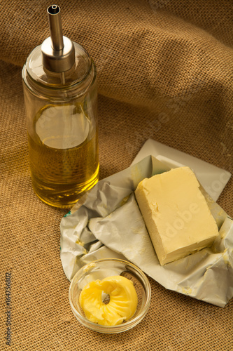 olive oil, and vegetal butter