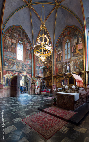 St. Wenceslas Chapel inside Saint Vitus's Cathedral, Prague, Czech Republic © yakub88