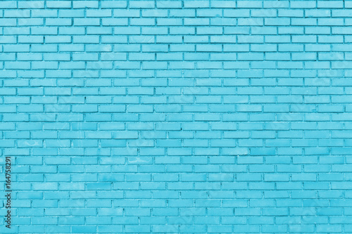 Cyan Brick Wall