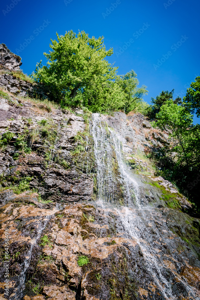 Fototapeta premium Cascade du Saut du Gier dans le Parc du Pilat