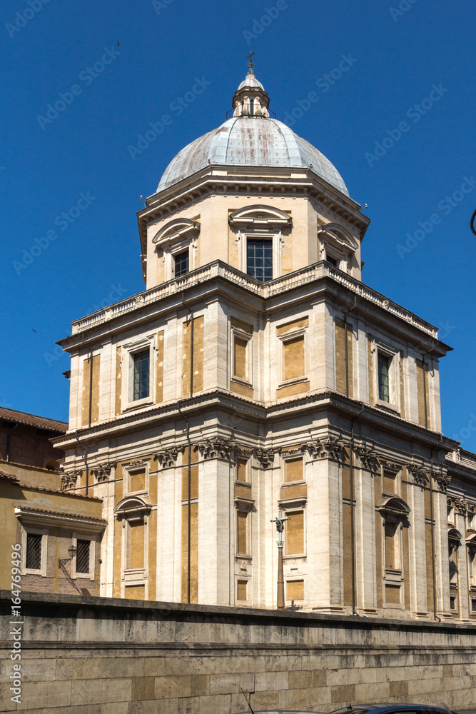 Amazing view of Basilica Papale di Santa Maria Maggiore in Rome, Italy