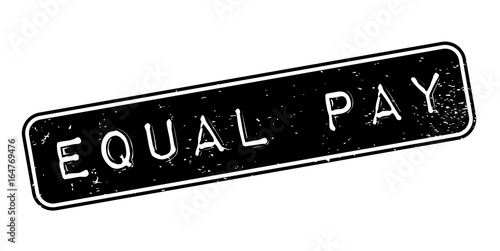 Equal Pay rubber stamp. Grunge design with dust scratches. Effects can be easily removed for a clean, crisp look. Color is easily changed.