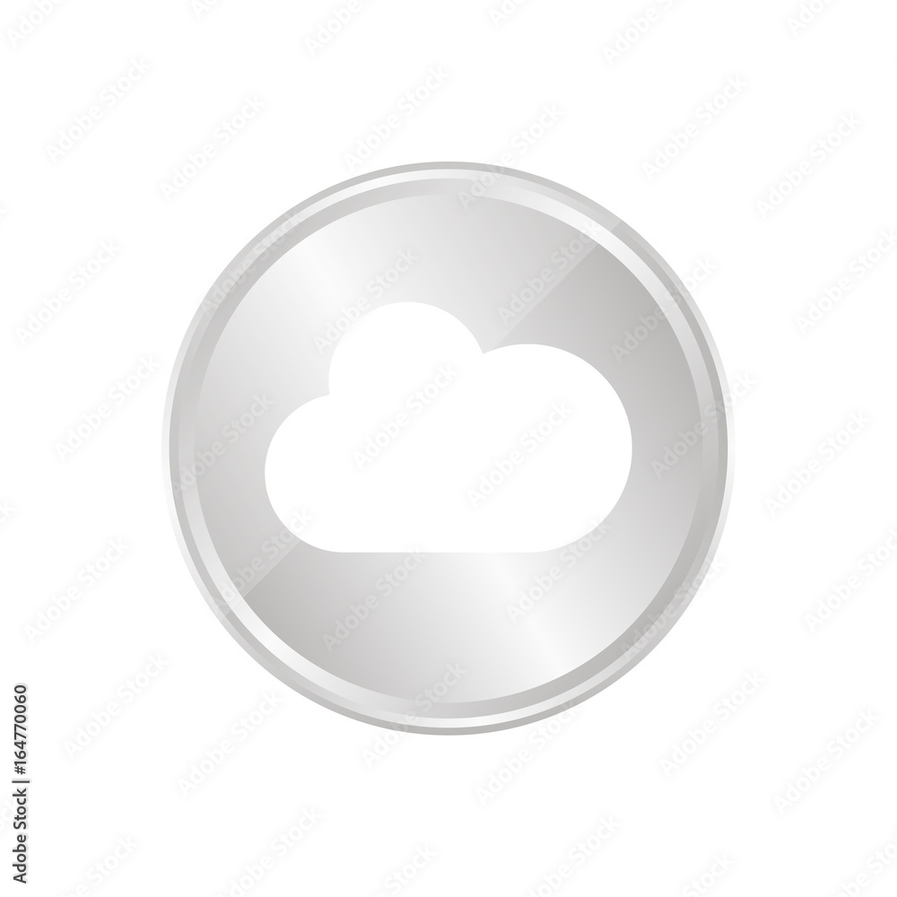 Silberne Münze - Cloud Silberne Münze - Cloud