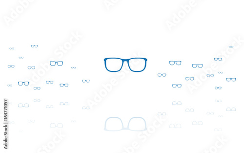 Brille Reflektierend Weiss