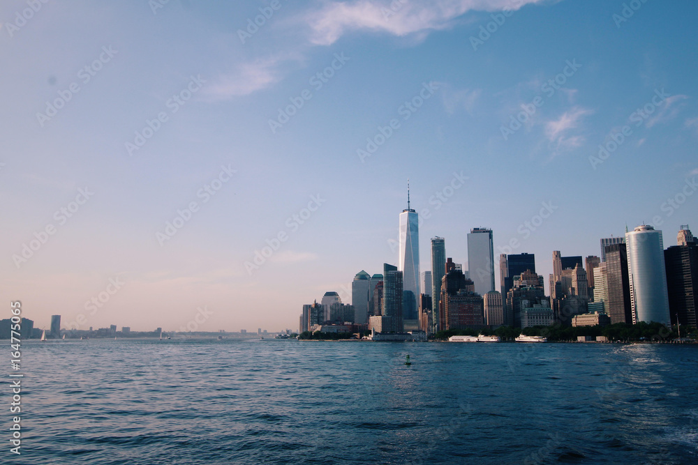 Downtown Manhattan Skyline