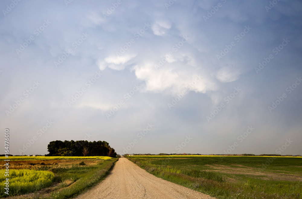 Fototapeta premium Storm Clouds Saskatchewan