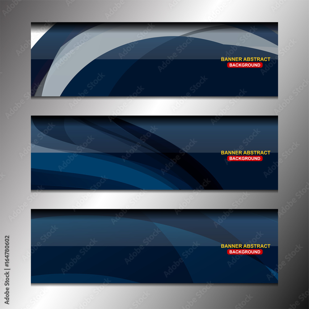 Abstract banner design background for website headers, vector illustration Abstract banner design background for website headers, vector illustration