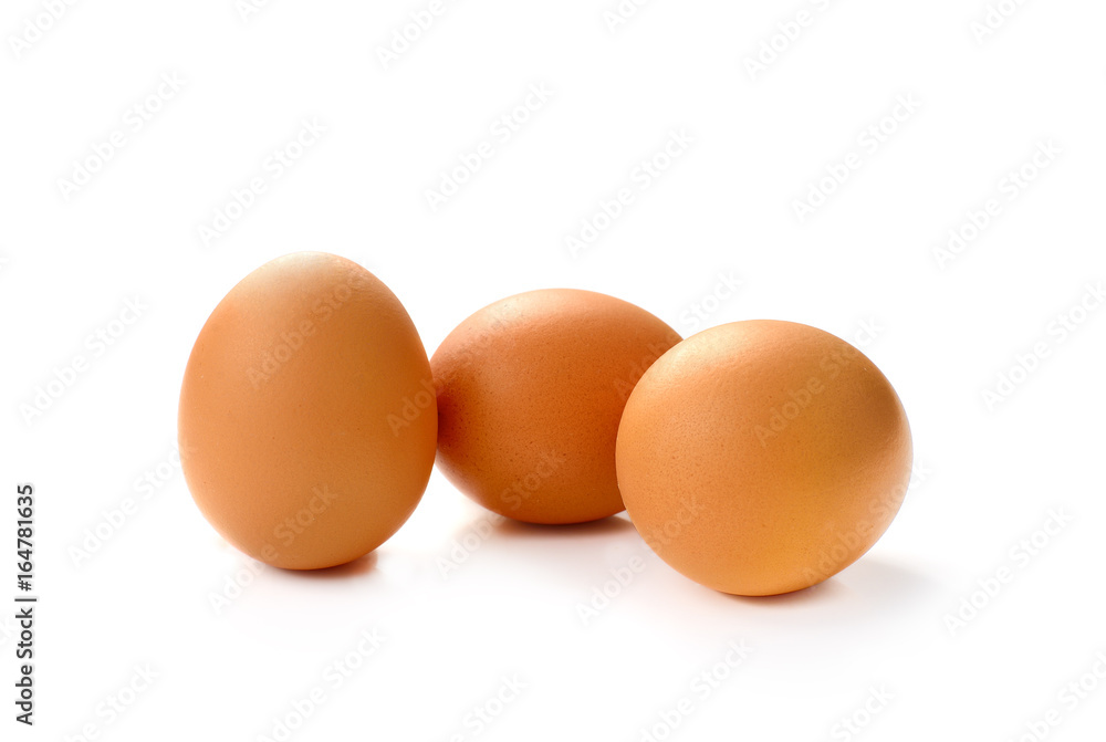 eggs isolated on white background eggs isolated on white background