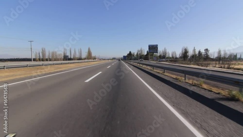 Wallpaper Mural Car on country highway Torontodigital.ca