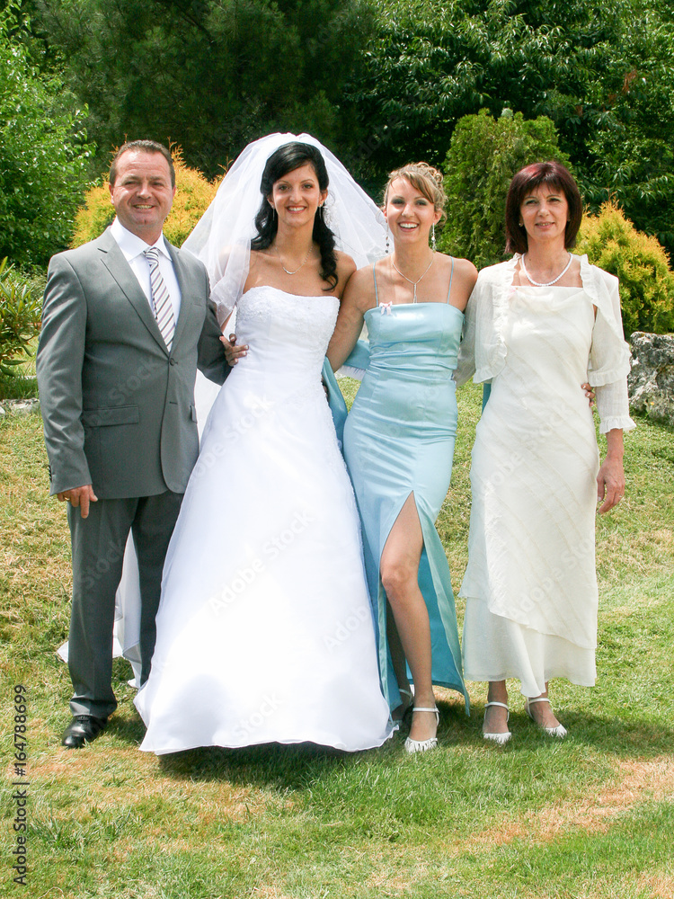 Family dress for wedding store