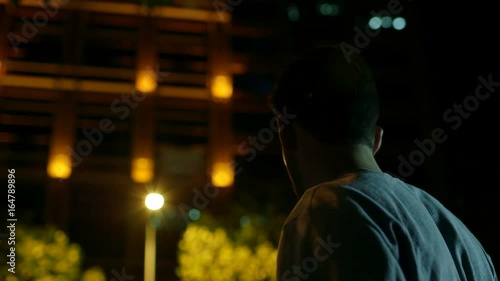 Wallpaper Mural Youth photographs at night Torontodigital.ca