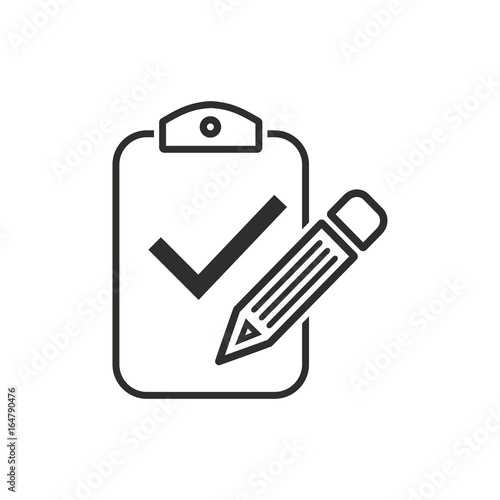 Application form vector icon.