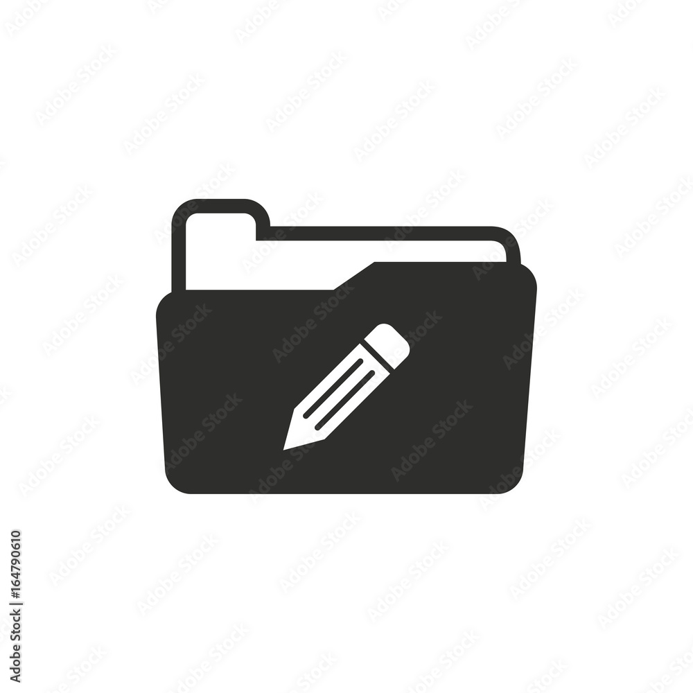 Application folder vector icon. Application folder vector icon.