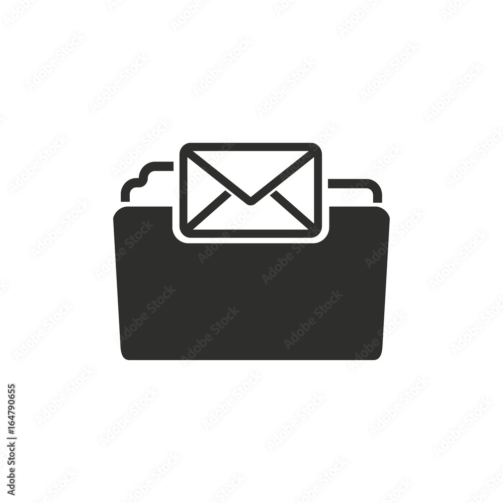 Application folder vector icon. Application folder vector icon.