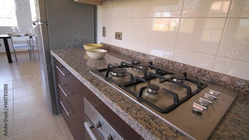 Interior house kitchen