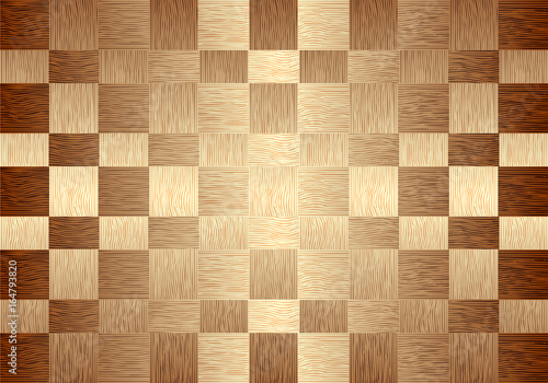 Wood weave texture square pattern background vector illustration.