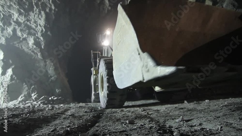 Wallpaper Mural Bulldozer in mine Torontodigital.ca