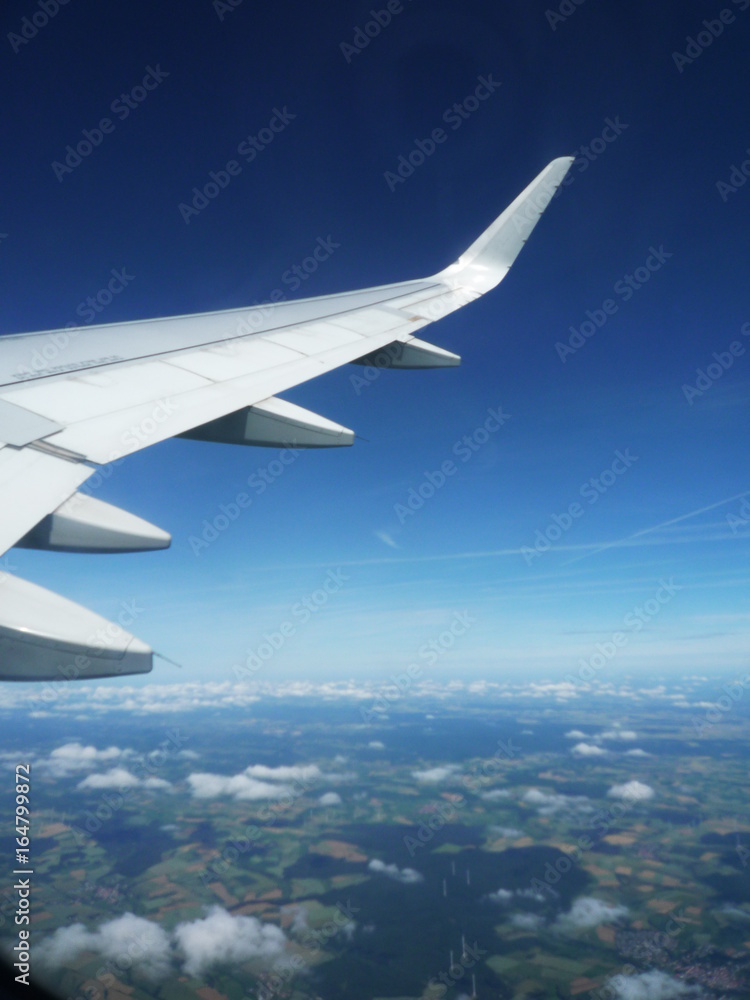 Fototapeta premium Flugzeug