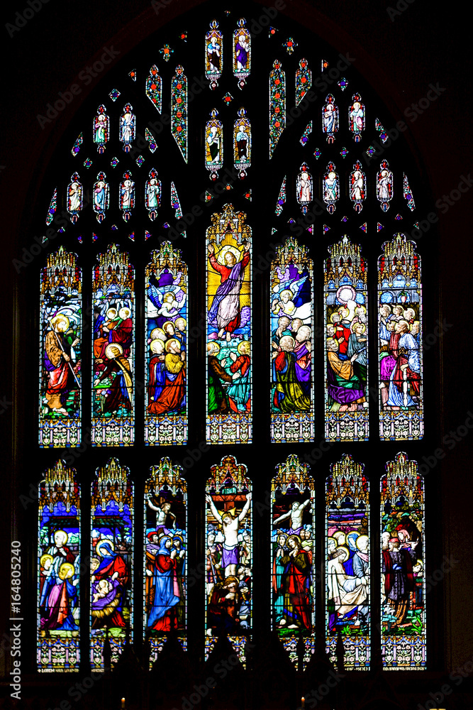 Beautiful stain glass window Beautiful stain glass window