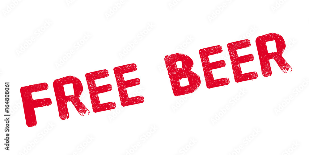 Free Beer rubber stamp. Grunge design with dust scratches. Effects can be easily removed for a clean, crisp look. Color is easily changed. Free Beer rubber stamp. Grunge design with dust scratches. Effects can be easily removed for a clean, crisp look. Color is easily changed.