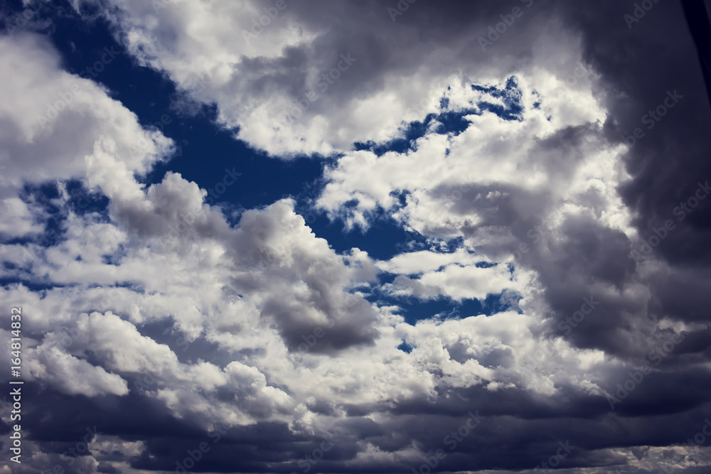 Fototapeta premium blue sky with cloud