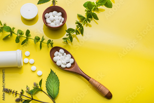 Herbal medicine pills