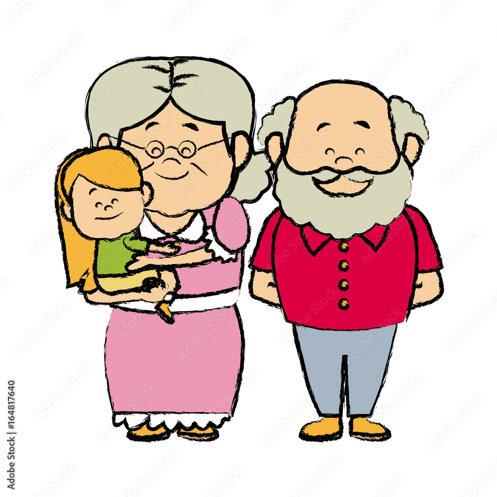 little girl and grandmother together family little girl and grandmother together family
