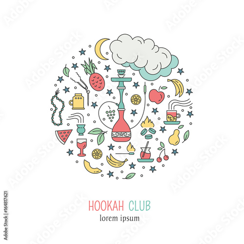 Hookah circle concept 