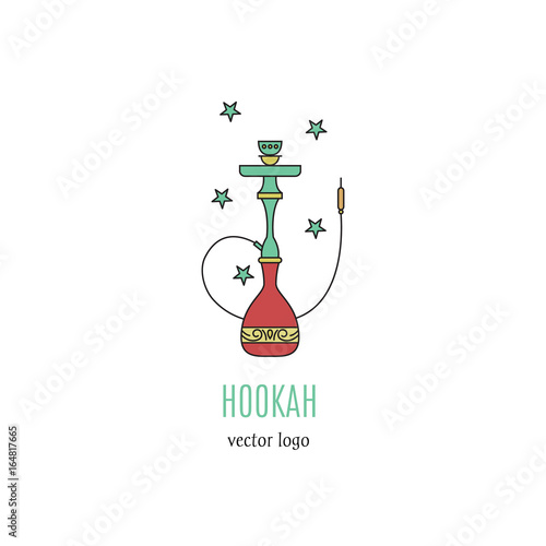Hookah logo design